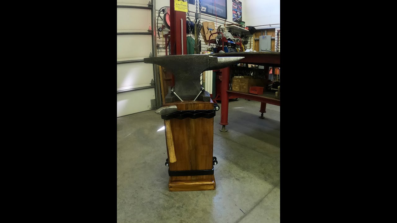 FABRICATING A NEW ANVIL STAND