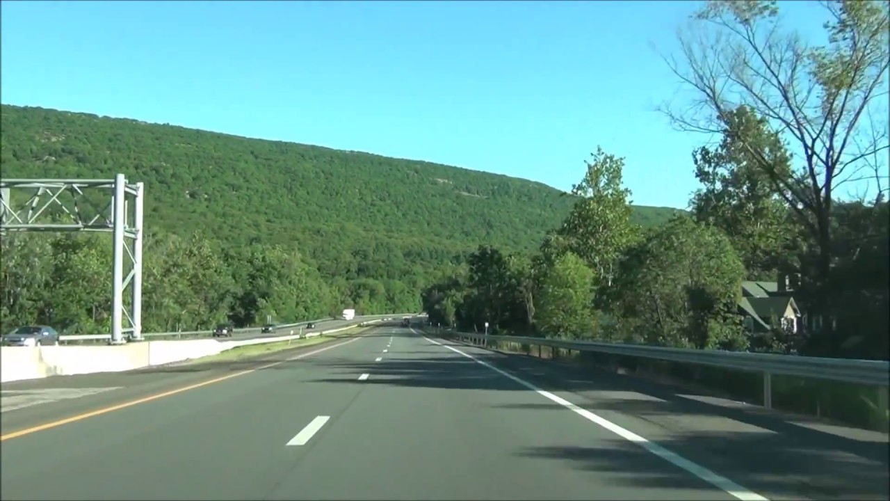 New York - Interstate 87 North (NYS Thruway) - Mile Marker 40 to 50