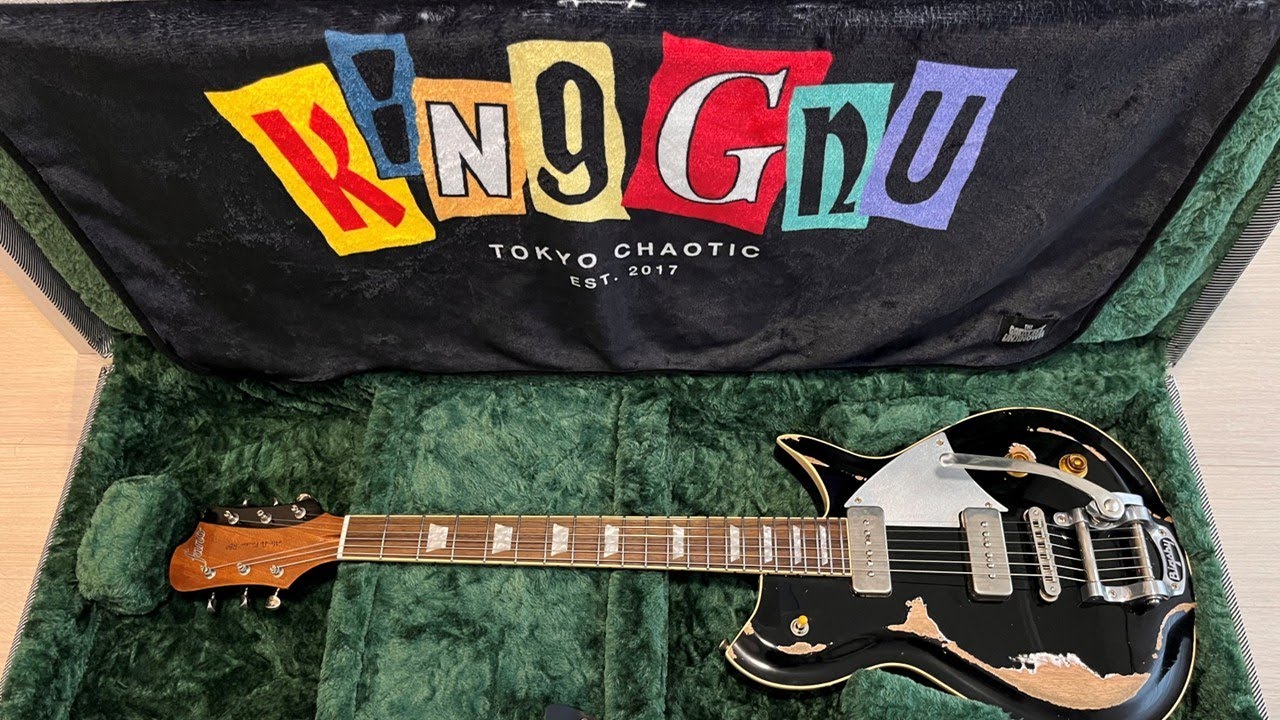 【KingGnu】常田さんと全く同じギターが遂にキタッ!!!満を持してfanoRB6登場