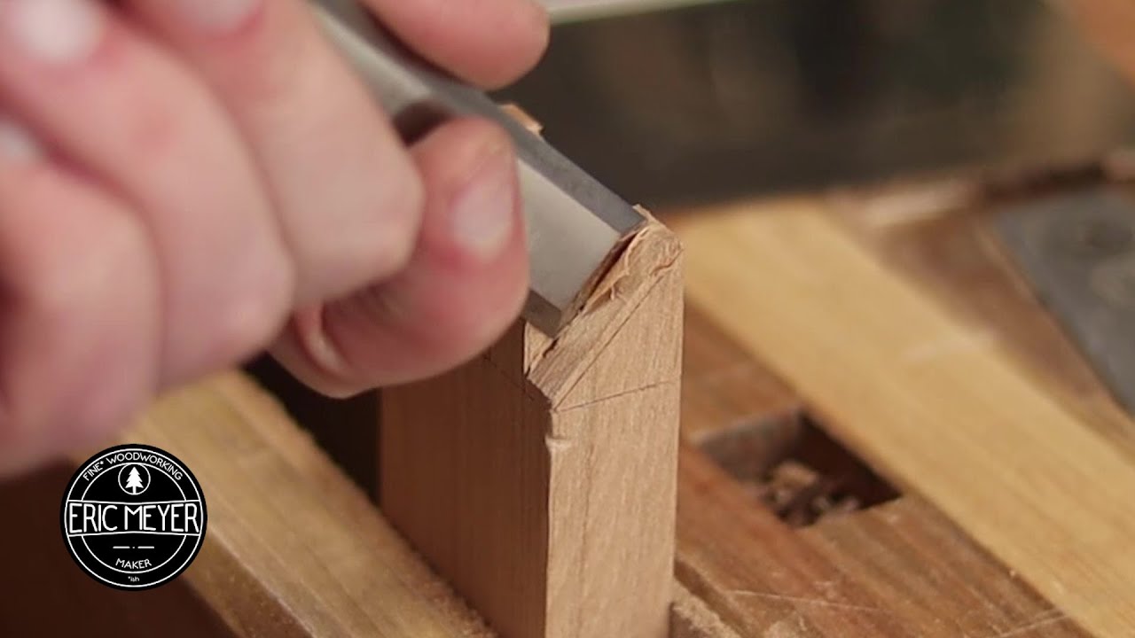 Exploring Joinery - Mitered Dovetail Joint