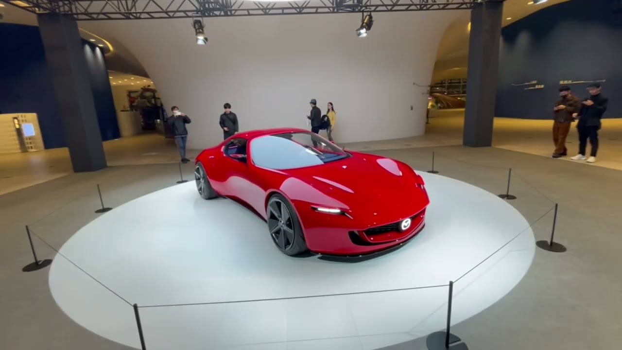 馬自達概念車iconic sp EV台中展