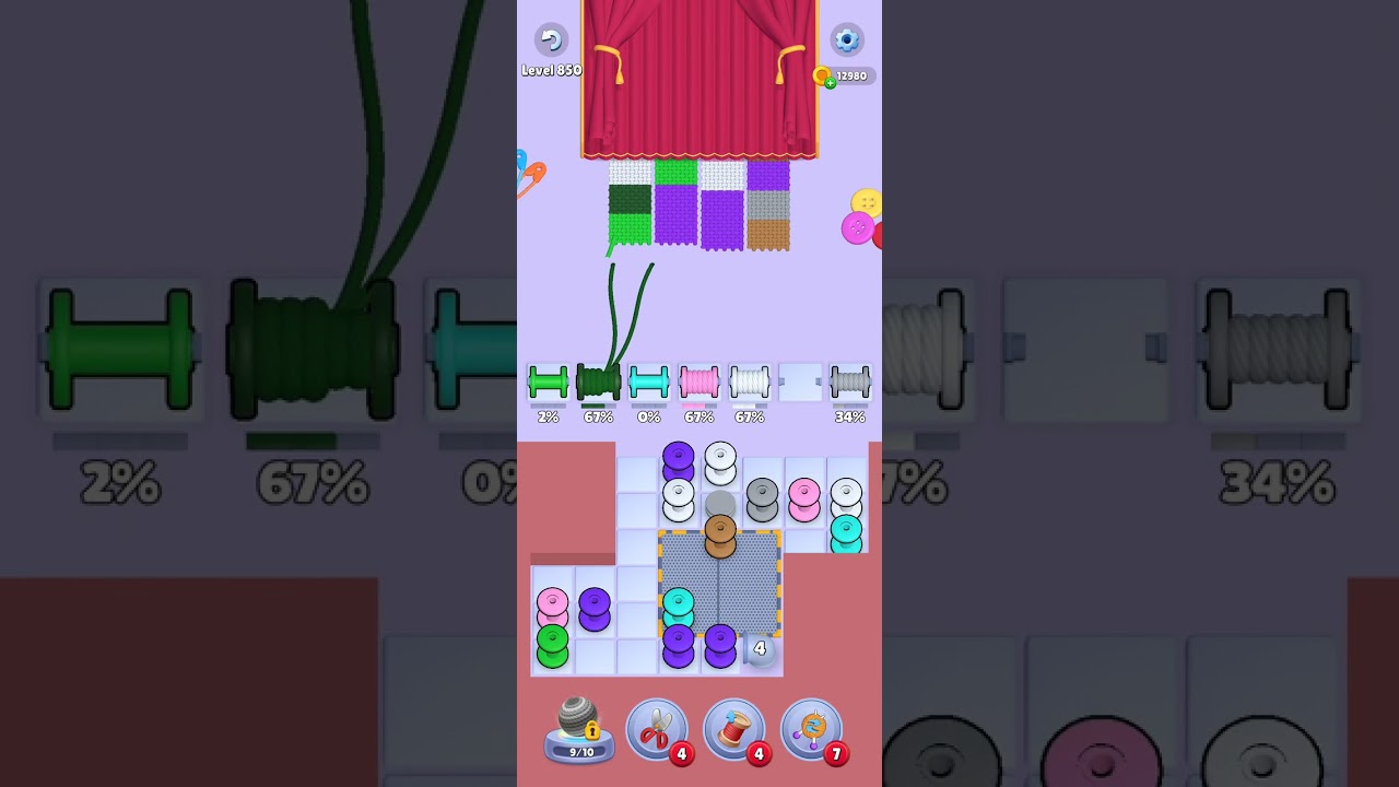Knit Out 850 level solution