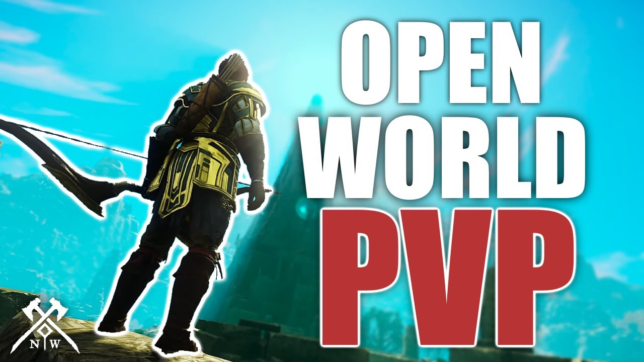 Open World PVP In NEW WORLD - Solo PVP Build 1vX +10lvl PLAYERS