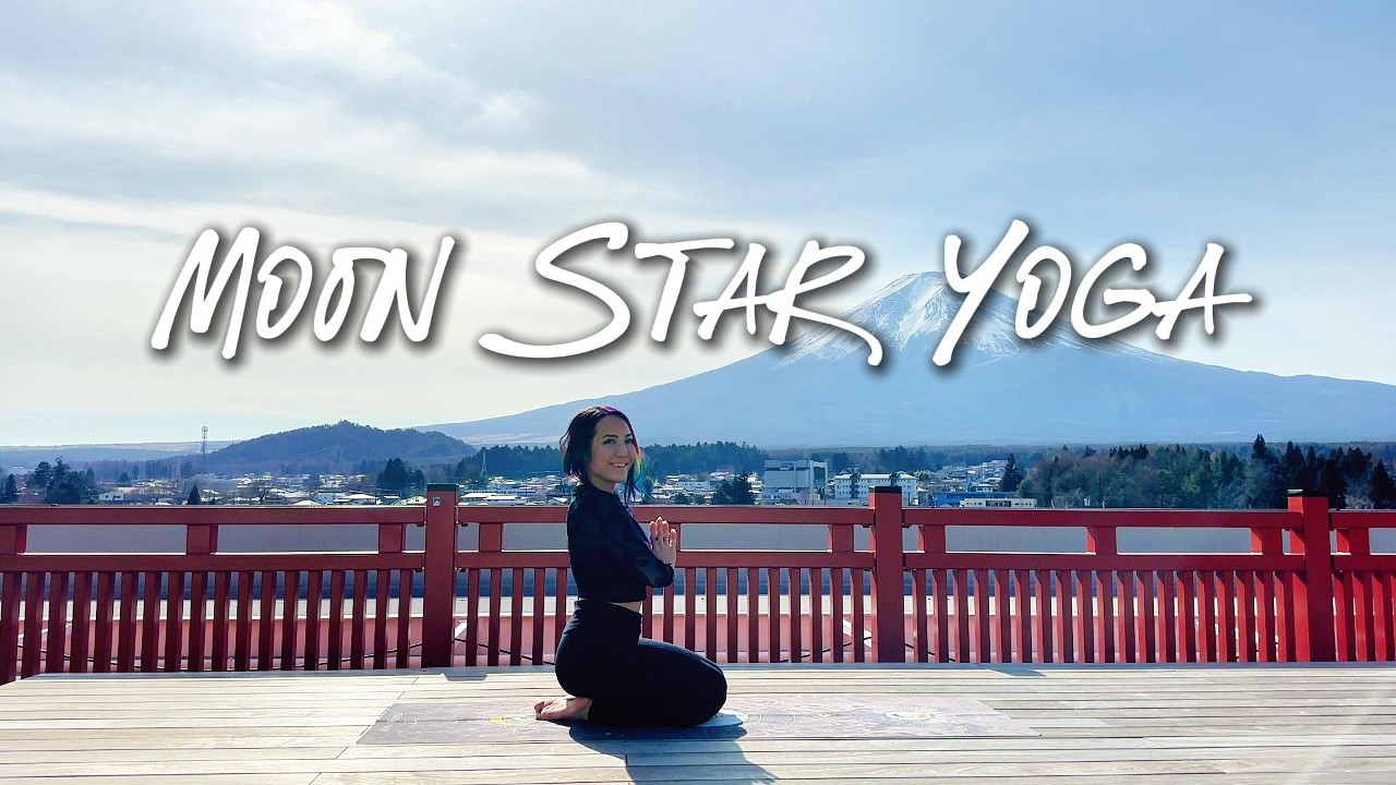 Quick & Peaceful Morning Mountain Yoga Flow at Mount Fuji Station - Reconnect with Your Inner Power