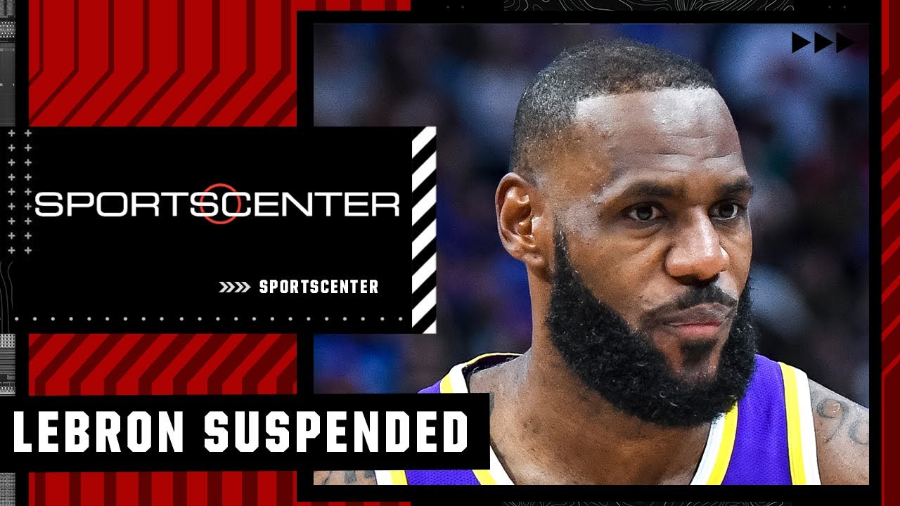 СРОЧНЫЕ НОВОСТИ: Леброн Джеймс дисквалифицирован на 1 игру | SportsCenter