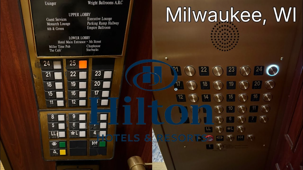 MIP: Westinghouse/Otis Traction Elevators ~ Hilton ~ Milwaukee, WI