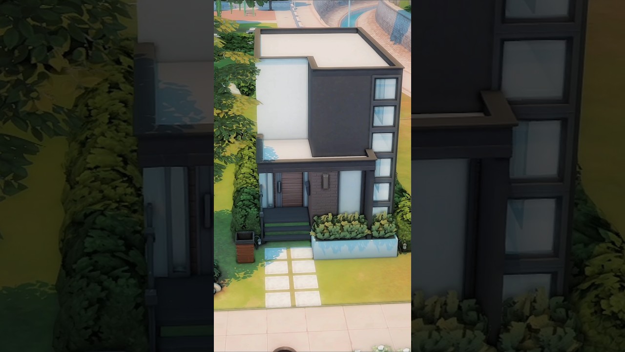 Little Modern House! #thesims4 #simstok #sims4 #ts4 #sims #sims4build #asmr