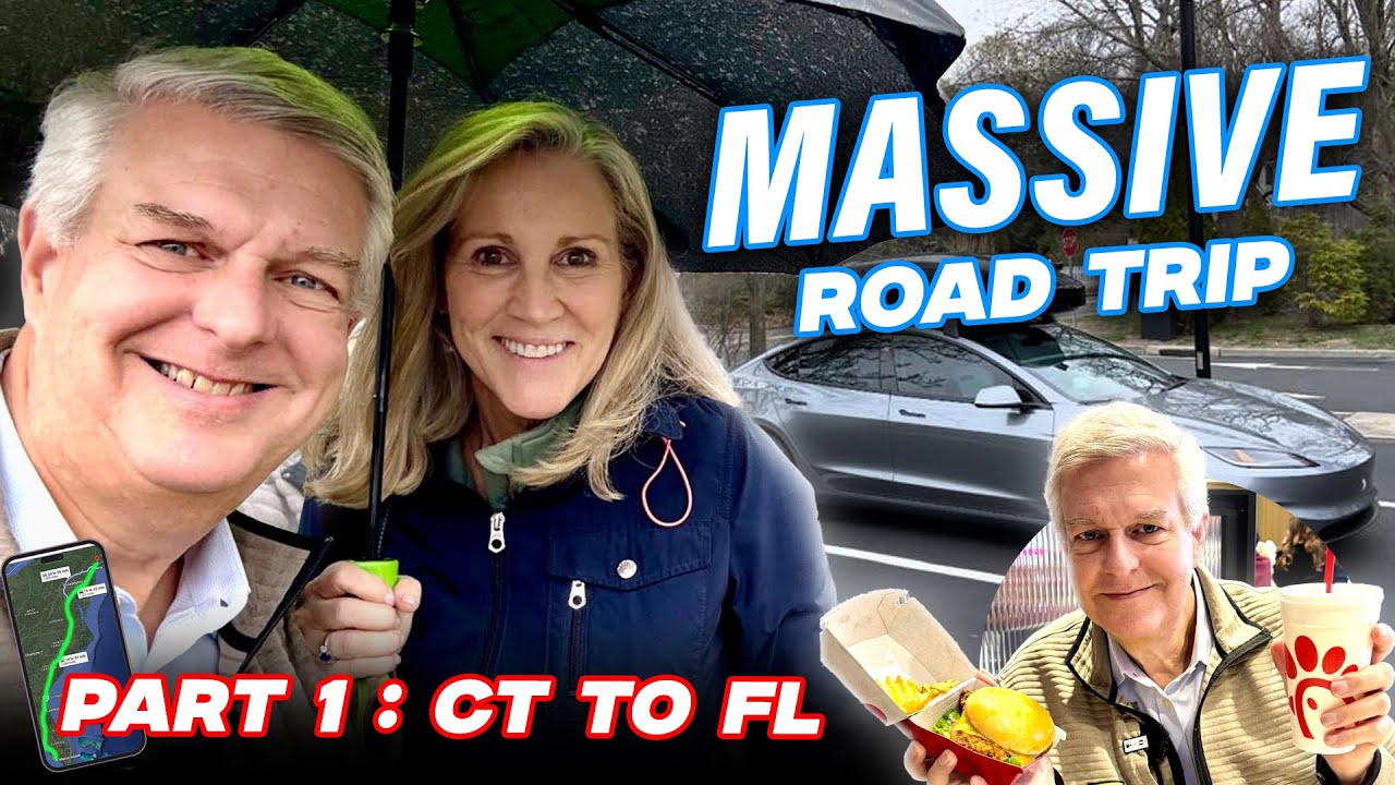 New Tesla Model 3 Performance Road Trip All The Way To Florida! (Part 1 of 3)