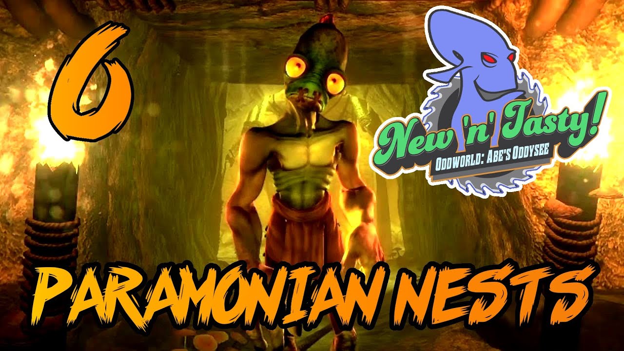 Oddworld: New 'n' Tasty 100% Walkthrough - Chapter 6: Paramonian Nests (No Mudokons here)