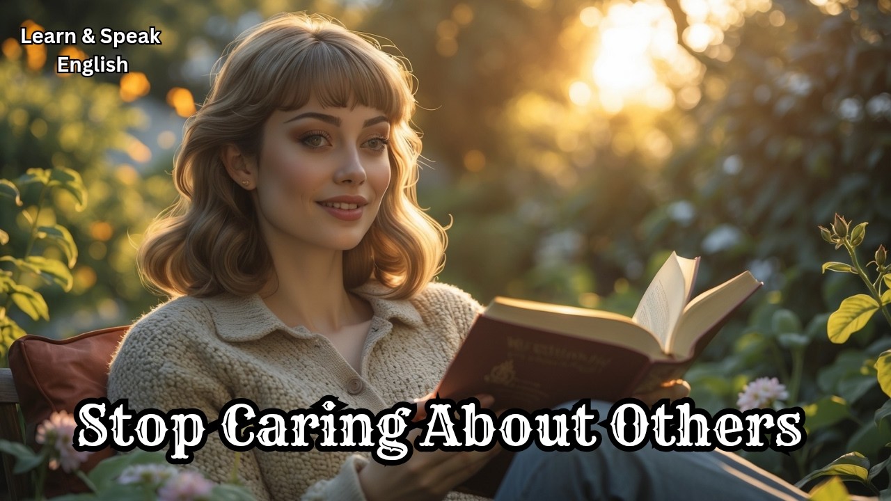 When You Stop Caring About What Others Think, Your Life Changes Forever
