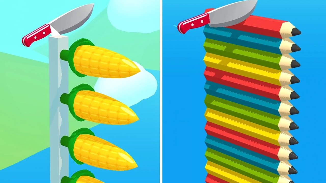 Slice It All! Very Satisfying and Relaxing ASMR Slicing Gameplay Video