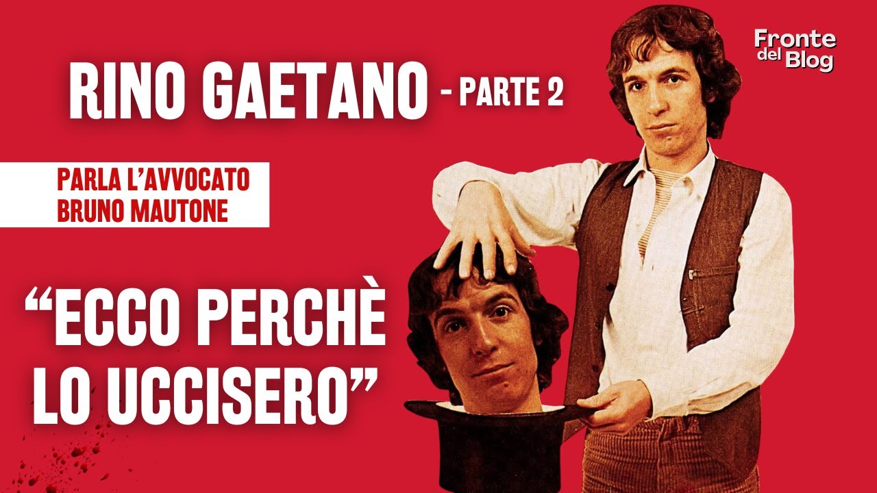 Rino Gaetano, parla l'avvocato Mautone: 