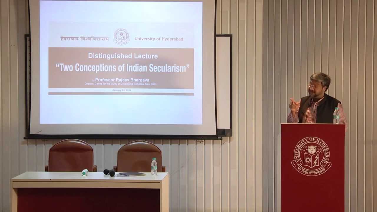 Distinguished Lecture by Prof. Rajeev Bhargava