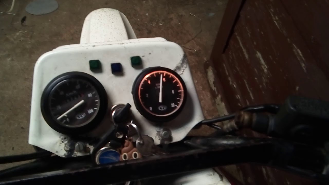 Tomos CTX 80 revving over 9000rpm