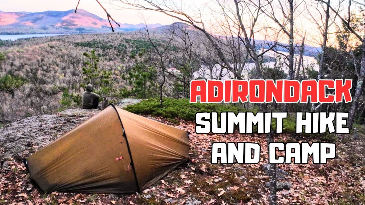 HIKING AND CAMPING IN ADIRONDACK WILDERNESS | CONQUER JAY MOUNTAIN & DEFY THE BUGS! | HILLEBERG ENAN