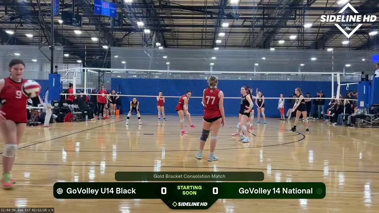 GoVolley 14 National vs. GoVolley U14 Black (2026.02.22)