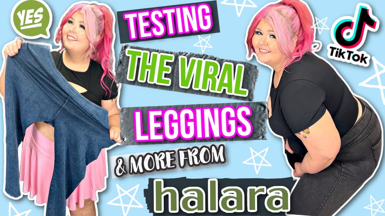TESTING THE VIRAL LEGGINGS & MORE FROM HALARA | PLUS SIZE TRY ON HAUL 2023