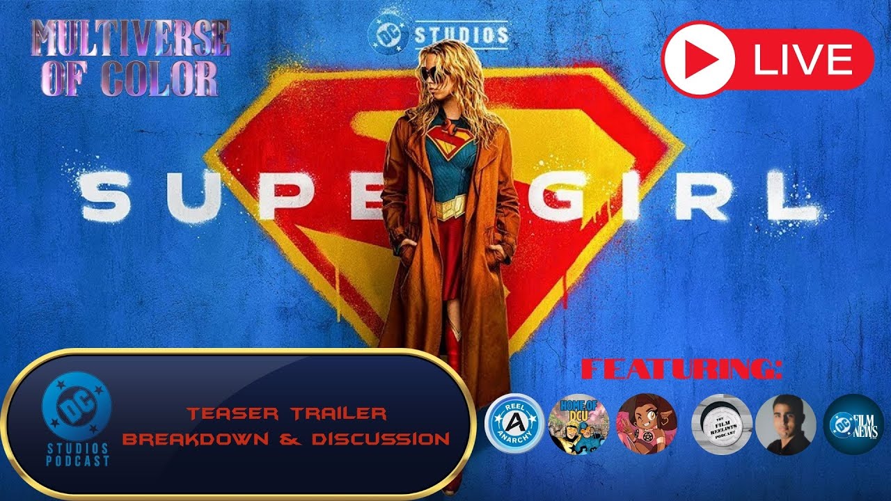 Supergirl Teaser Trailer Breakdown & Discussion | DC Studios Podcast