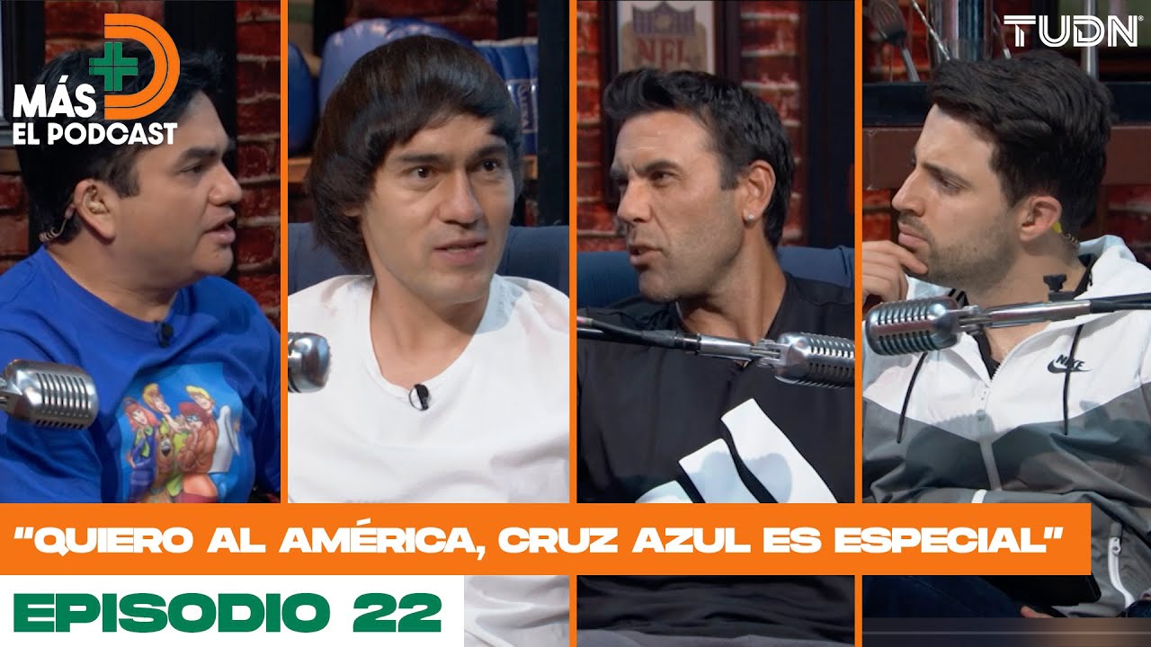 SHAGGY Martínez revela su pasión por Cruz Azul: "Es especial" | Más Deporte El Podcast | Episodio 22