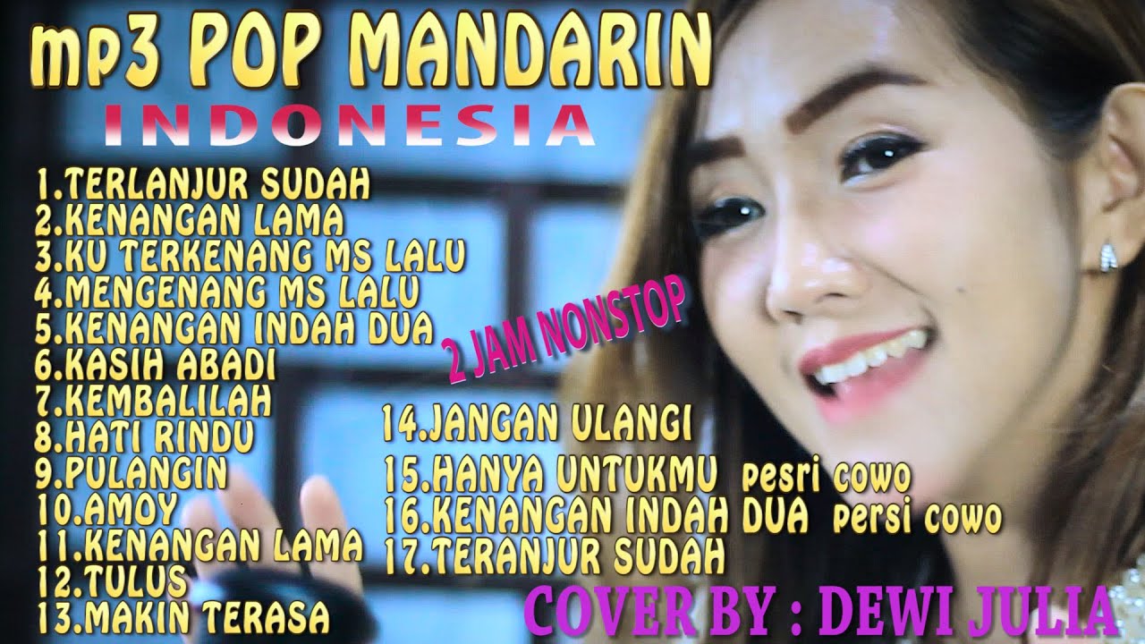 MP 3 POP MANDARIN   AUDIO JERNIH,2 JAM NOSTOP