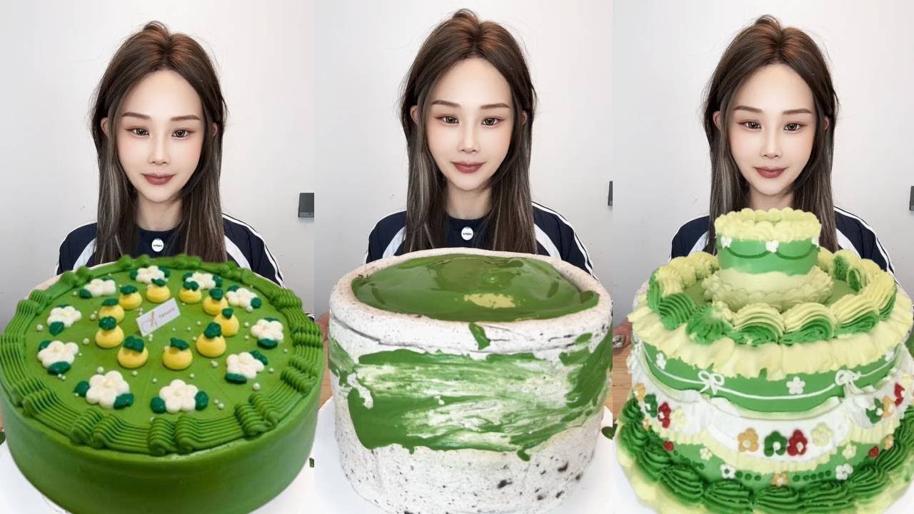 Asmr🍰Eating 🍰 (Soft And Waxy Sound) 크림丨먹방丨Mukbang丨Satisfying丨Eatings
