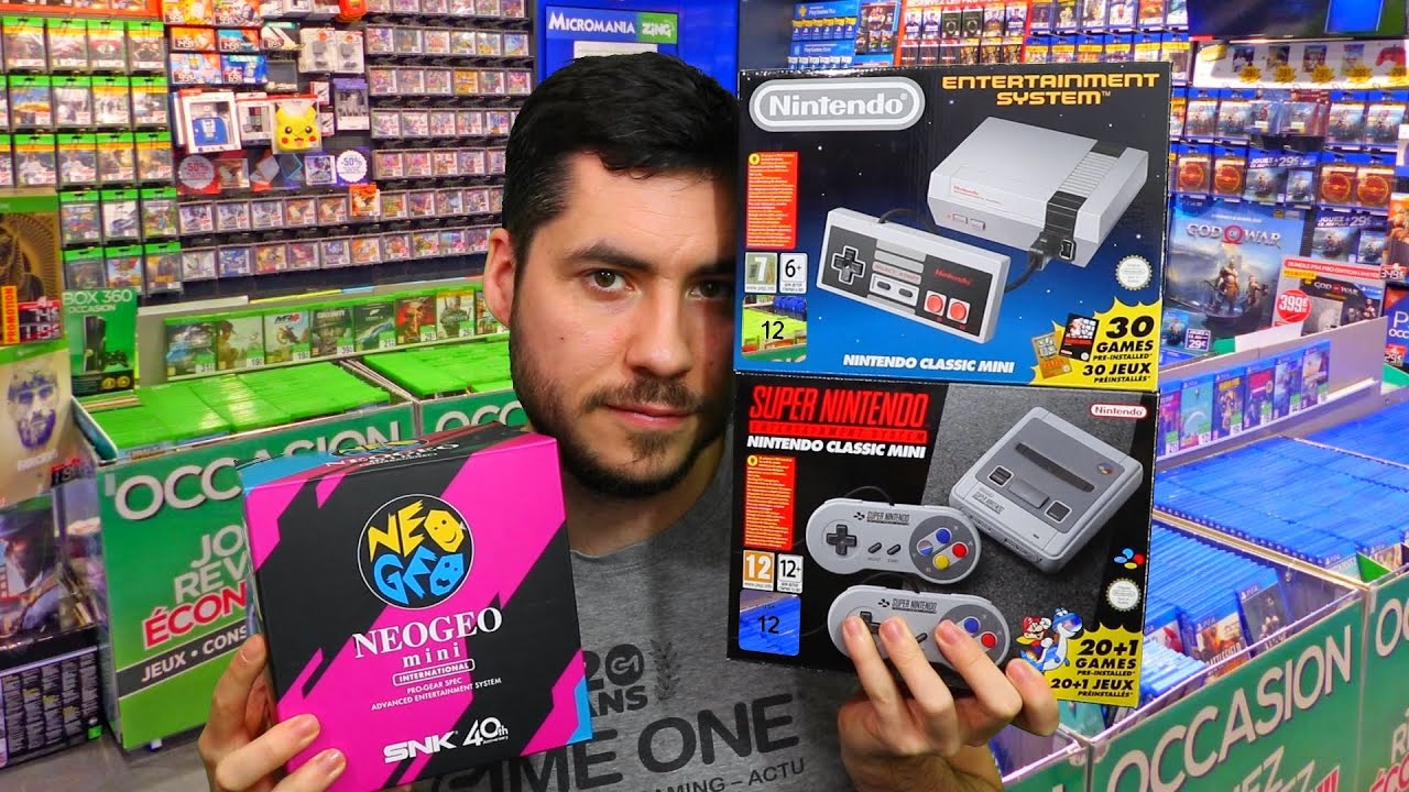 ASMR VENDEUR MICROMANIA ( Mini consoles )