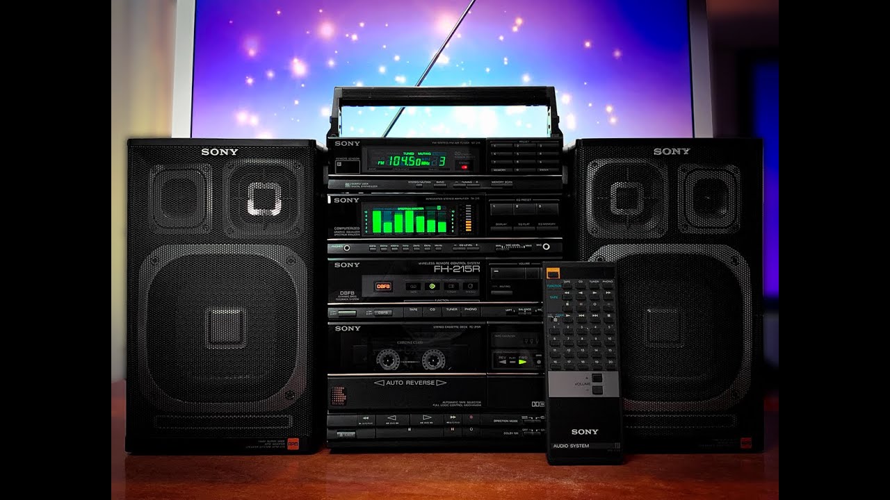 Sony's FH-215R Rare Condition Vintage HiFi Stereo System