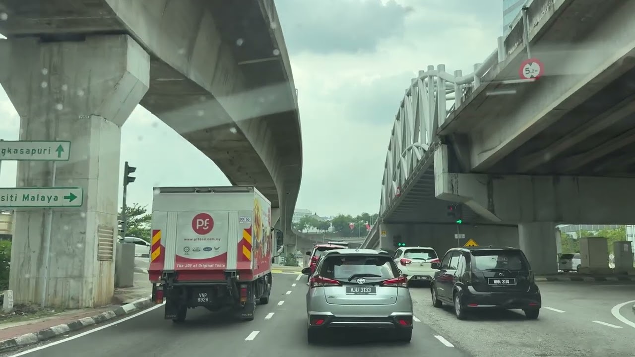 Driving Kuala Lumpur