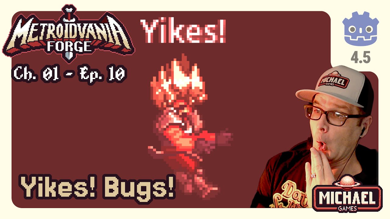 📖01 ‣ 📼10 ‣ Jump Buffer Bug Fixes ‣ Metroidvania Forge Godot 4 Tutorial Series