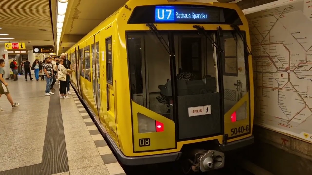 U-Bahn Berlin: Bahnhof Adenauerplatz U7 #2