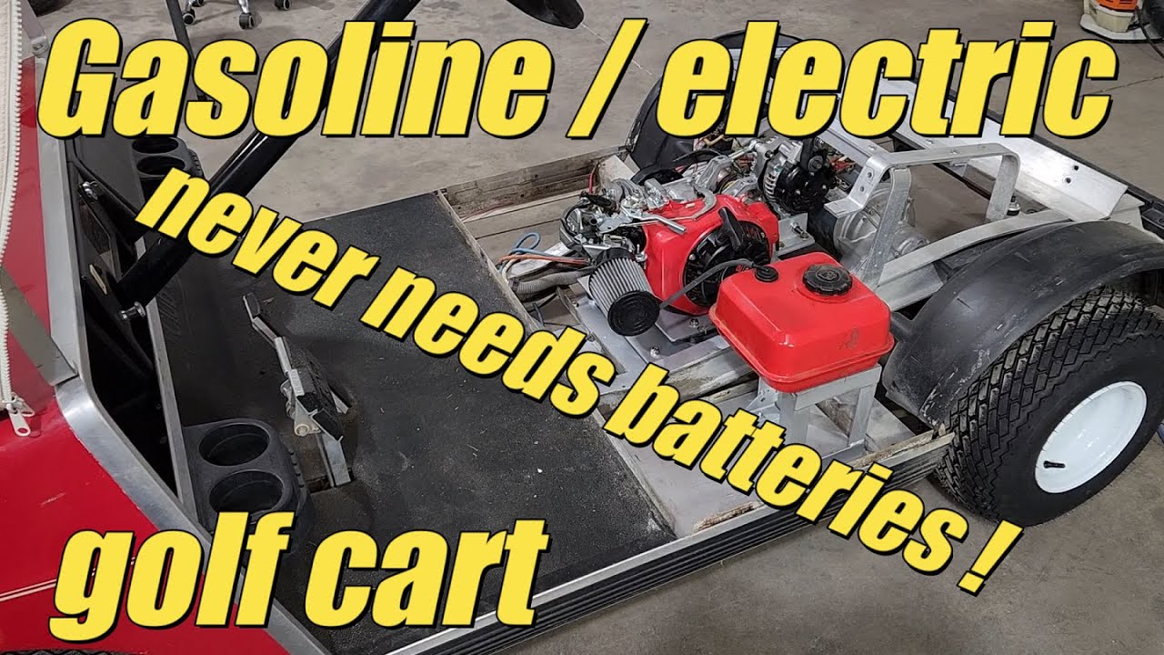 S5 E1. We install the 212cc predator engine in our gasoline electric club car DS golf cart