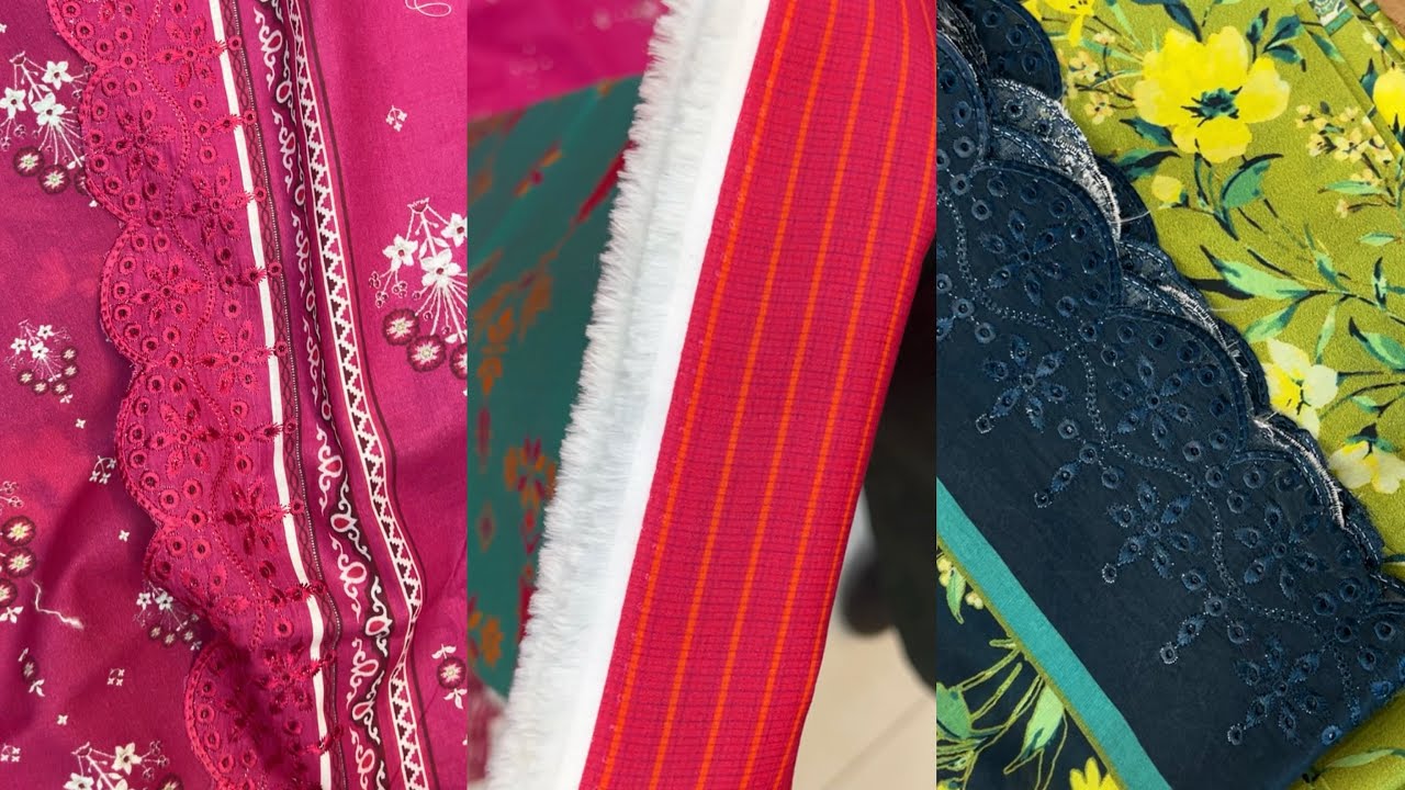 Hashim Fabrics 2025 Lawn Cutwork Dupatta | Lawn 2025 Collection | wholesale rates