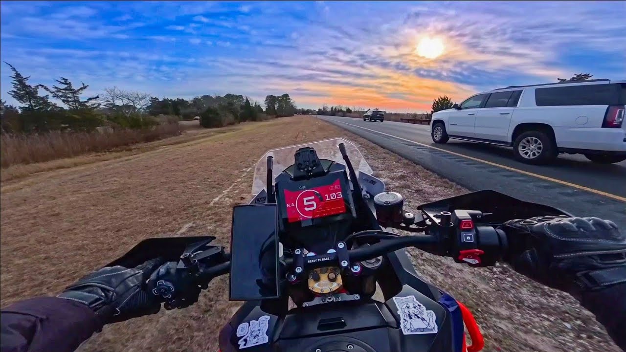 KTM 1290 SUPER ADVENTURE OFFROAD TOP SPEED POV PURE SOUND EXAUST 