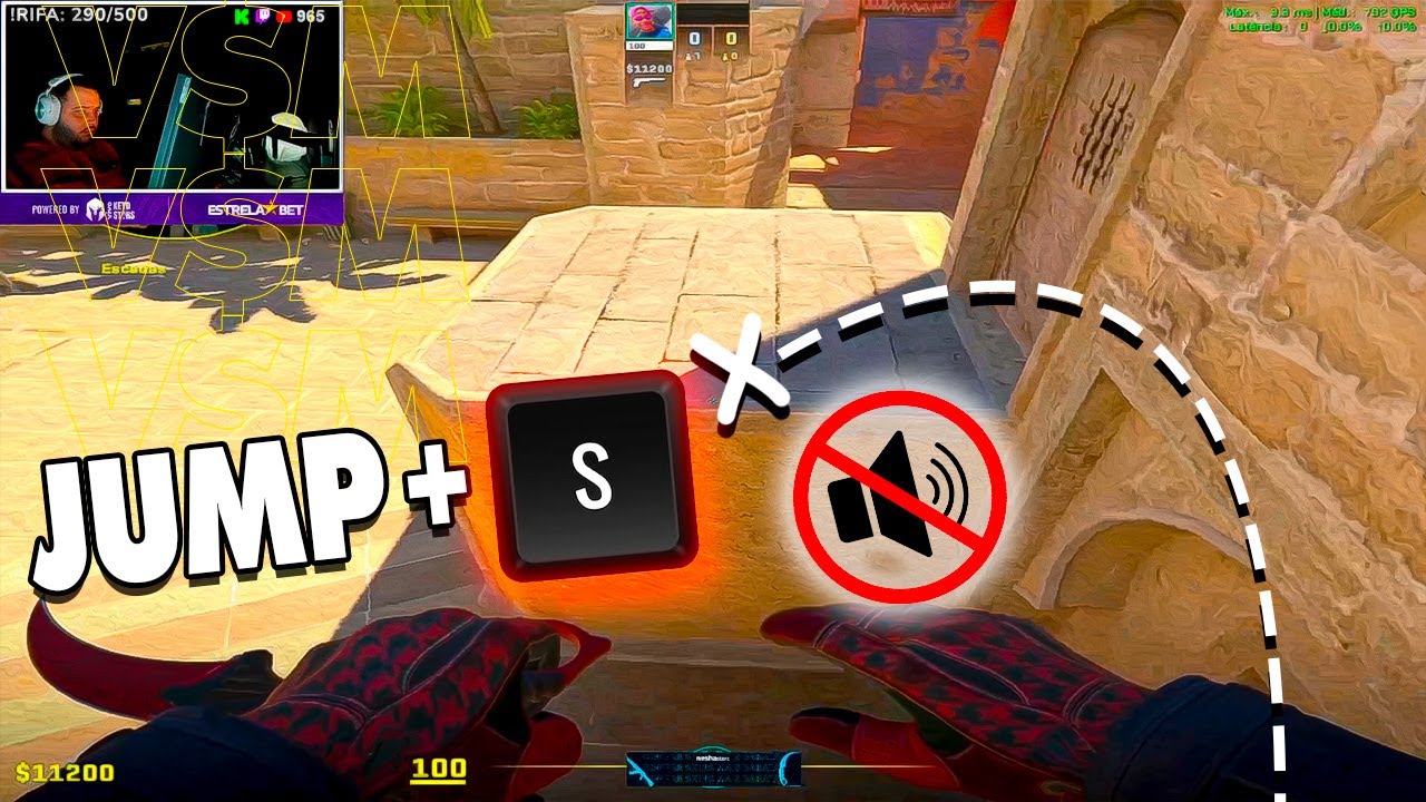 COMO PULAR CABECINHA S/ FAZER BARULHO + GAMEPLAY  (Melhores Momentos da Live do V$M) #128