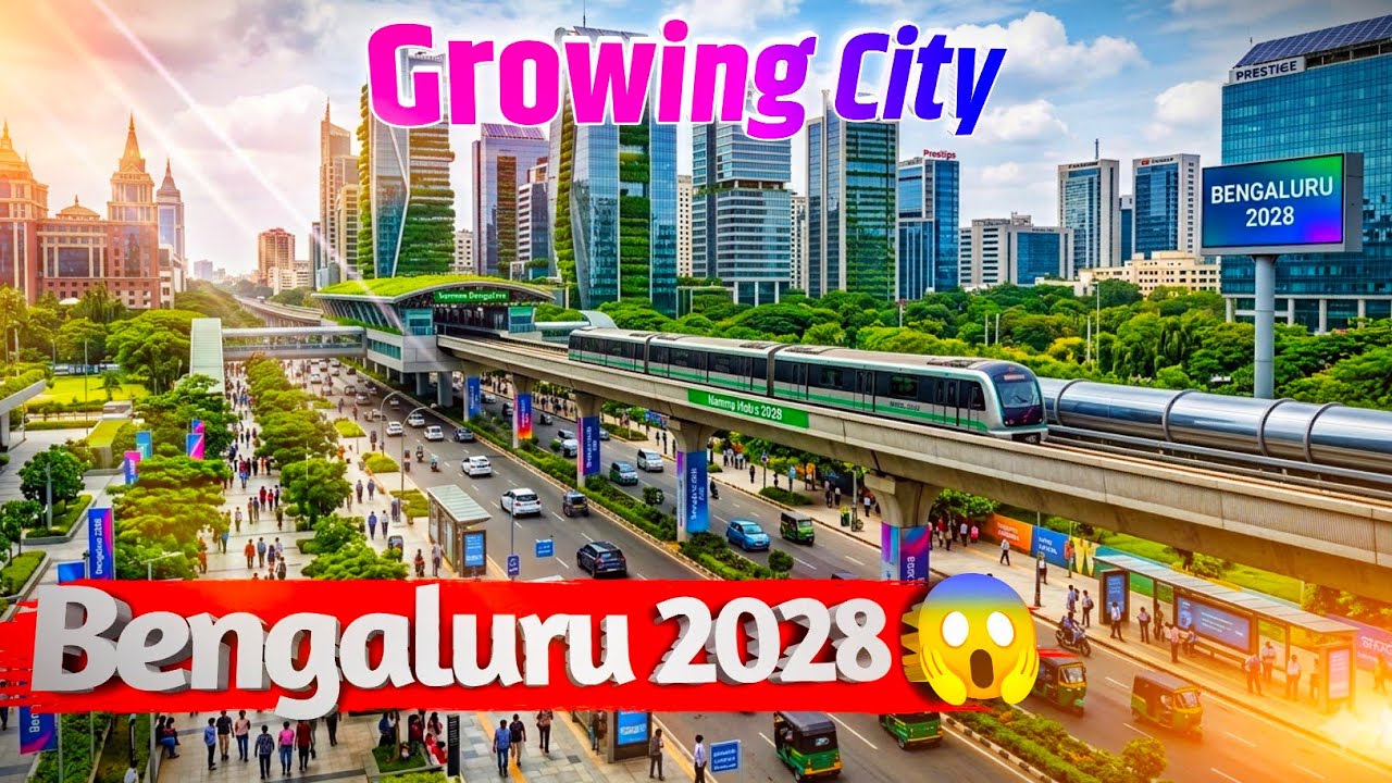  Bengaluru Will Change By 2028 | Pune Bangalore Expressway | Bengaluru Mega infrastructure 2028