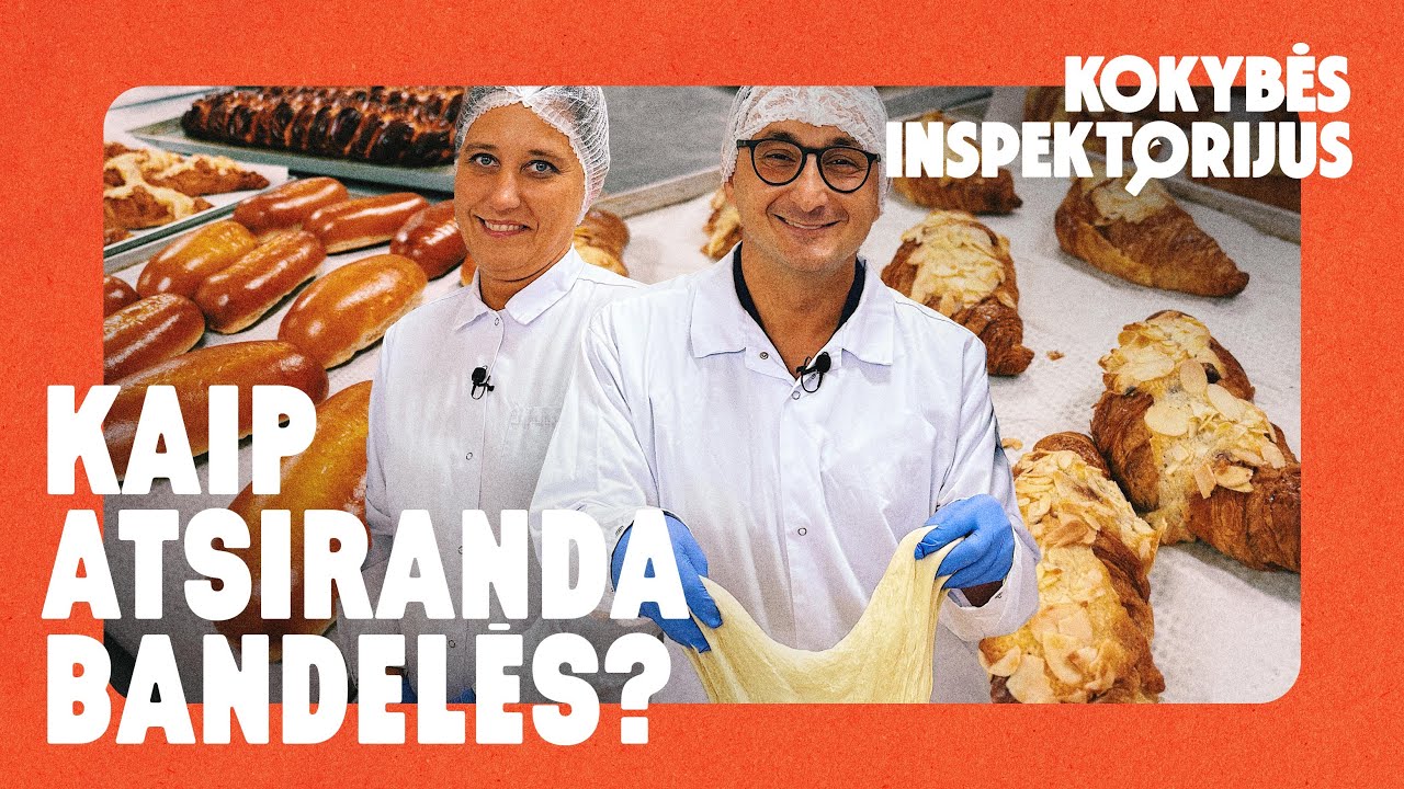 Kokybės inspektORIJUS. 4 laida. Kaip atsiranda bandelės?