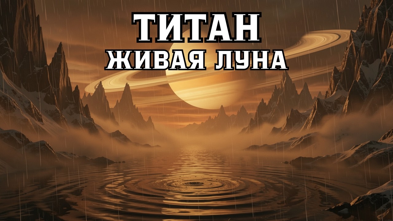Единственная луна в Солнечной системе, где идёт дождь — но не из воды. Что скрывает Титан?