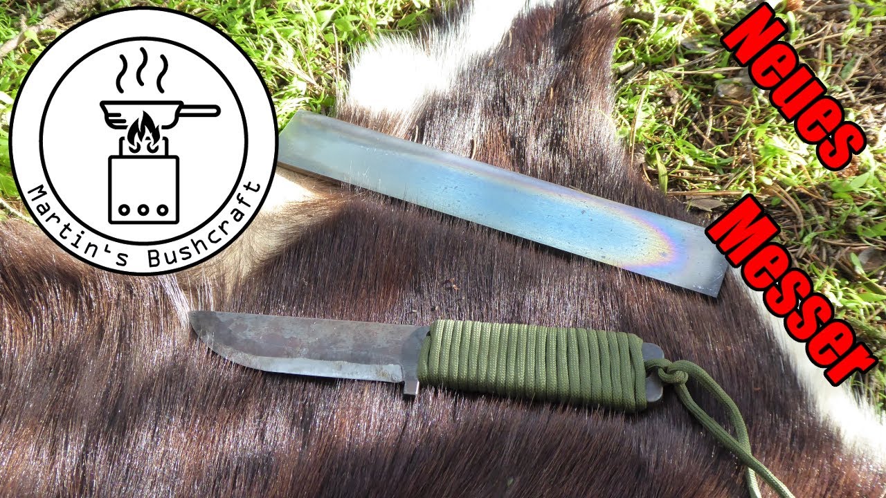 Neues Outdoor Messer herstellen mit eurer Hilfe | Martin´s Bushcraft