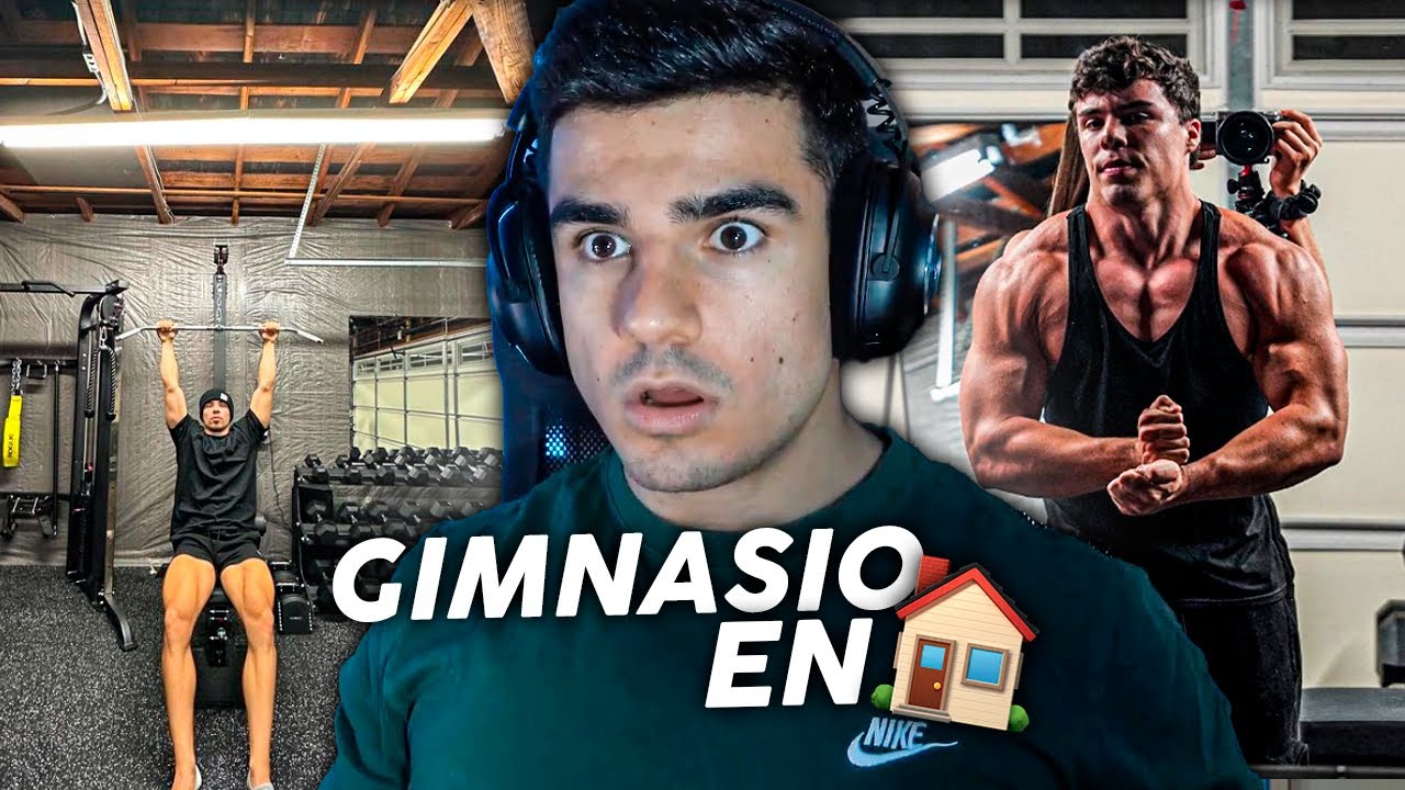 ¡EL MEJOR HOME GYM🏠 QUE HE VISTO NUNCA😲! *ASÍ ES el GIMNASIO en la CASA de LEXX LITTLE* - Sr Fufi