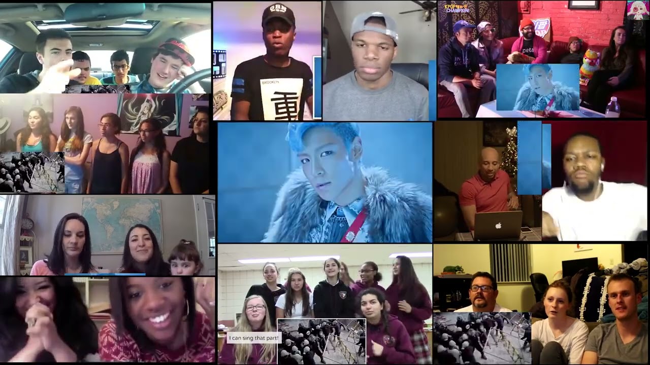 BIGBANG 빅뱅   FANTASTIC BABY 판타스틱 베이비 MV REACTION MASHUP