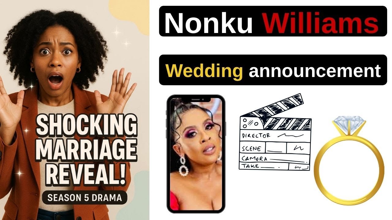 💍 Nonku Williams&rsquo; Shocking Unofficial Marriage Reveal &ndash; Season 5 Drama! #realhousewivesofdurban
