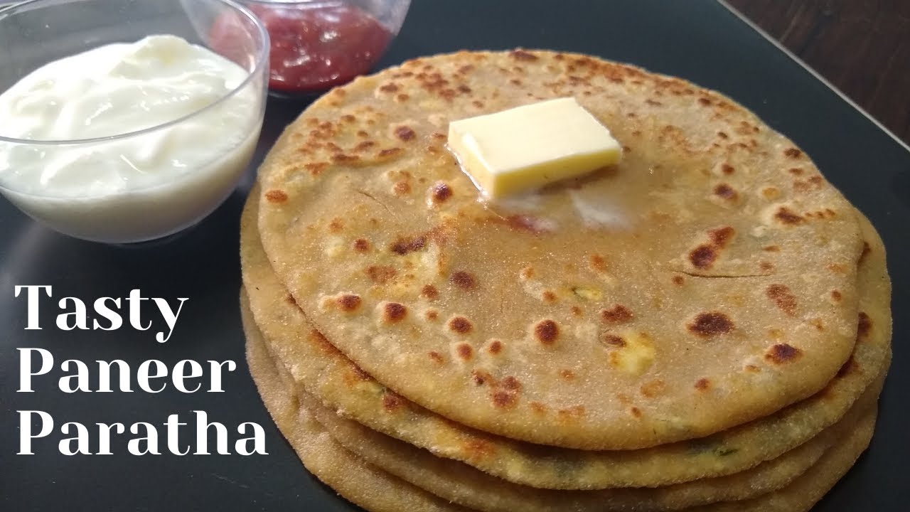Tasty Paneer Paratha Recipe | Paneer Paratha Recipe by Madhuras Rasoi | Paneer Paratha Recipe