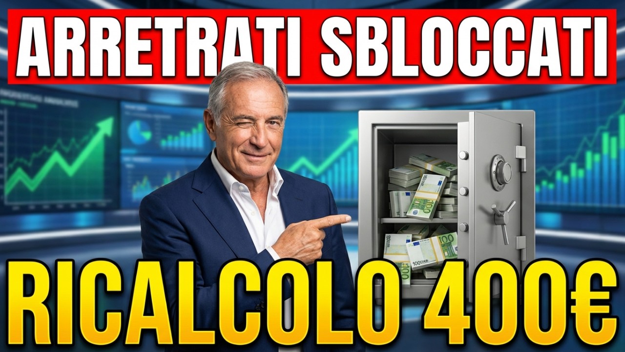 CEDOLINO MARZO/APRILE: SBLOCCATI GLI ARRETRATI! Ecco come ottenere il RICALCOLO da 400€ 💰