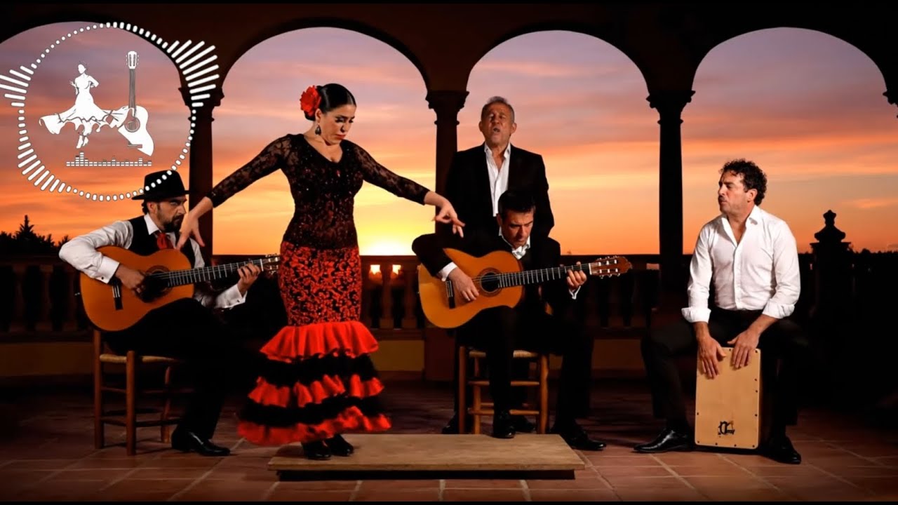 Passionate Spanish Guitar – Mediterranean Sunset Focus Music