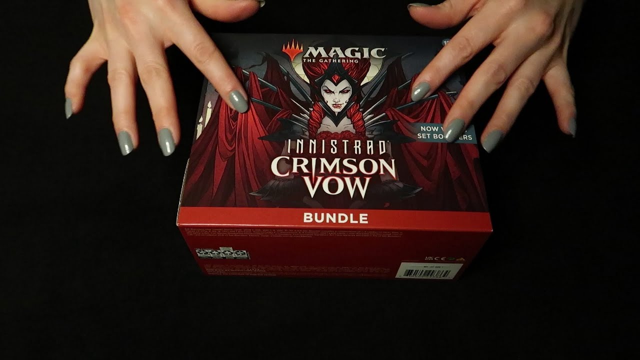 ASMR Magic: The Gathering - Crimson Vow Bundle ⭐ Card sounds ⭐ Soft spoken
