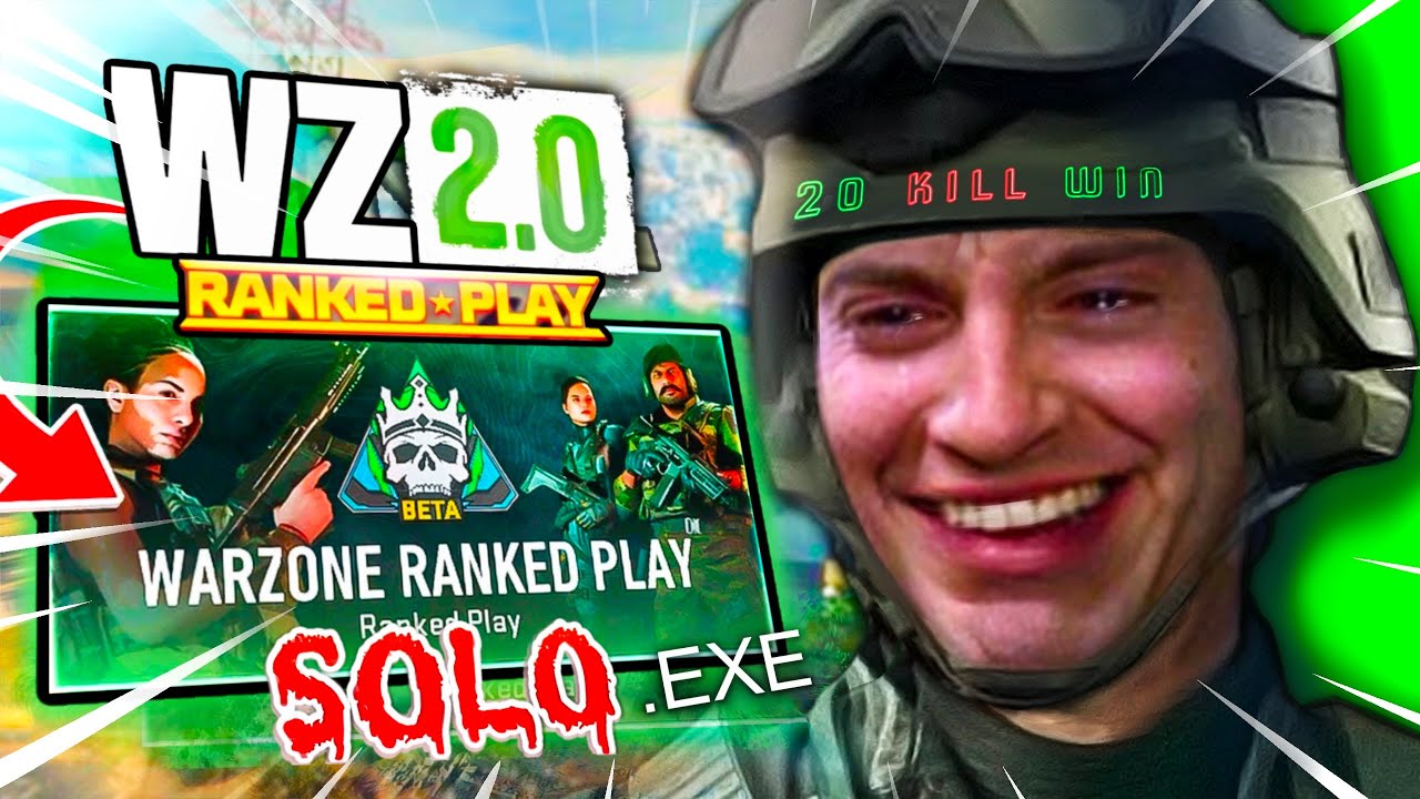 I Played WZ Ranked SOLO and came out a different man... (WZ Ranked 20 Kills!)