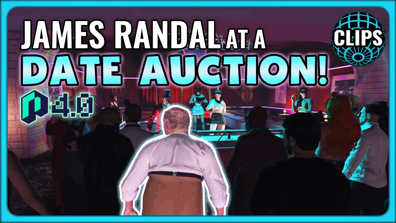 JAMES RANDAL AT A DATE AUCTION! ! Nopixel 4.0!