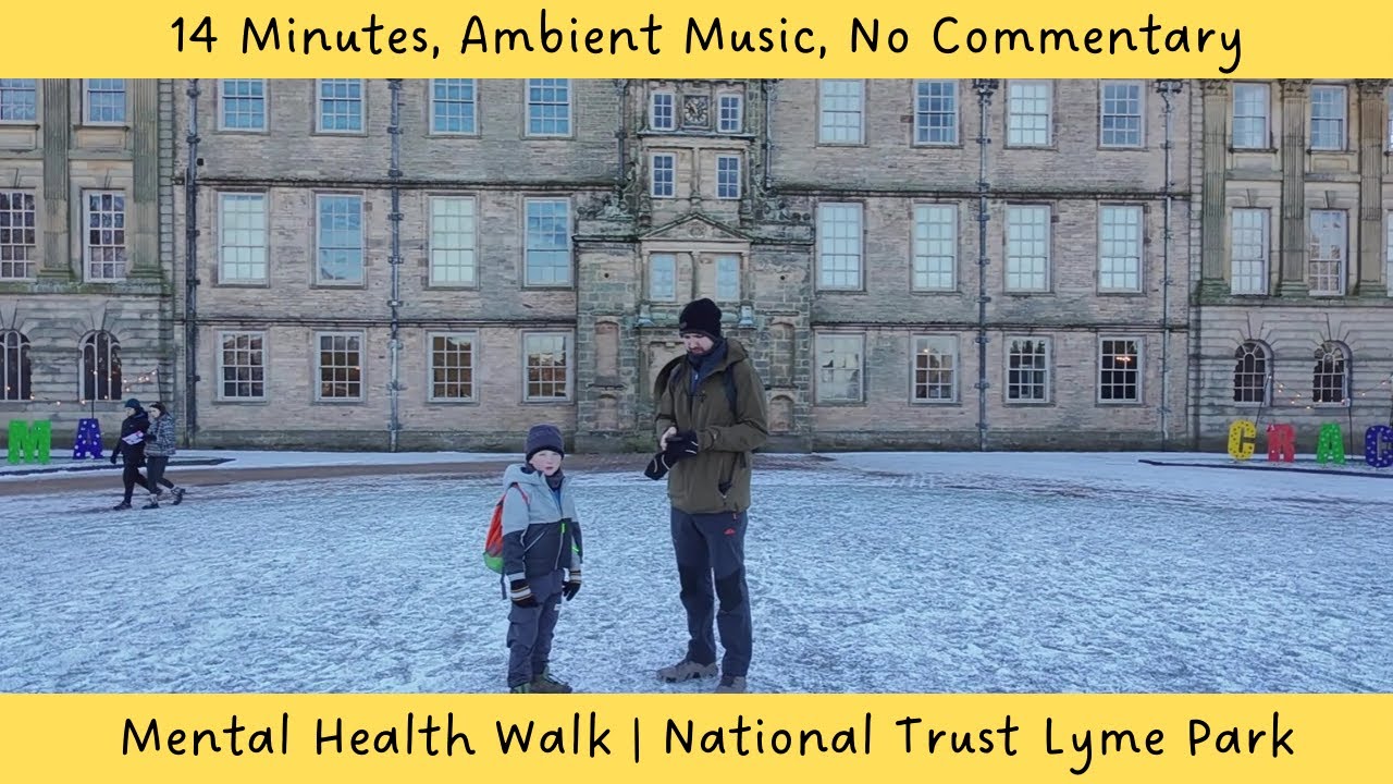 14 Min Meditation Music | Mental Health Walk | Around National Trust Lyme Park