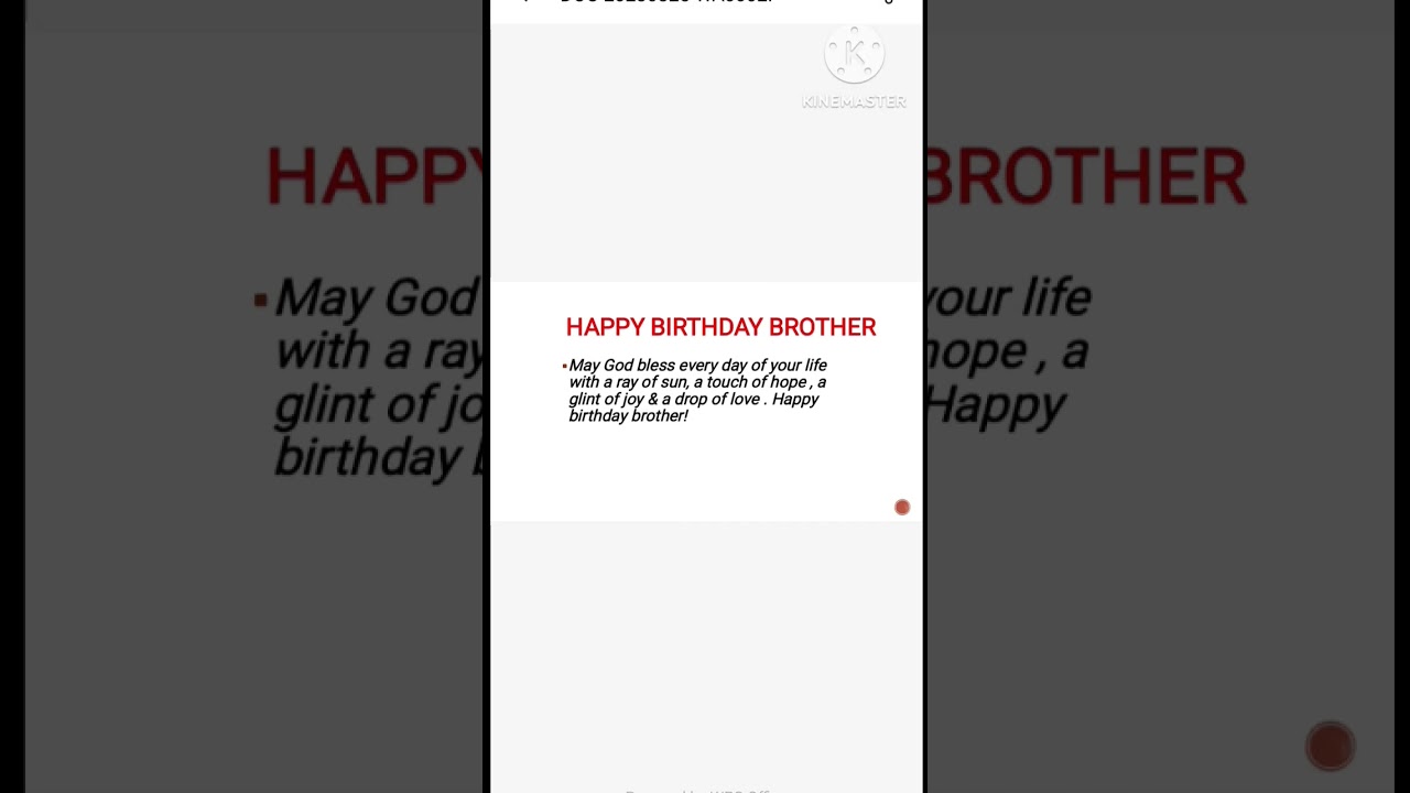 Happy birthday wishes for brother # Birthday wishes.  @Rsk2105