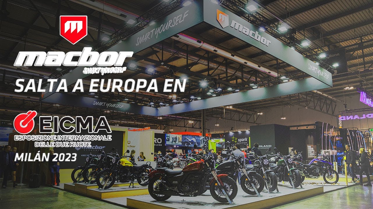 Macbor salta nuestras fronteras y desembarca en EICMA… ¡con todo!
